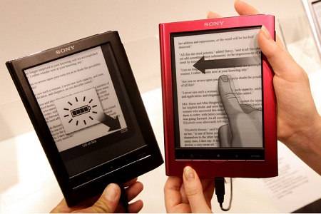 I nuovi ebook reader Sony presto fra noi
