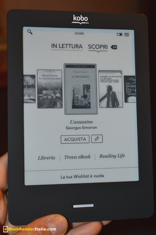 Kobo Touch: prime impressioni del dispositivo targato Mondadori