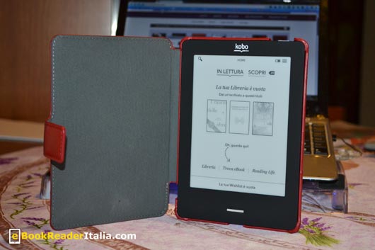 suspensie dempen Beleefd Recensione delle custodie Slimfit e Luxe “con luci” per Kobo Touch -  eBookReader Italia