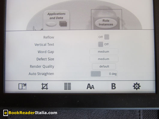 Kindle Pdf Viewer: le opzioni di personalizzazione dei documenti Pdf