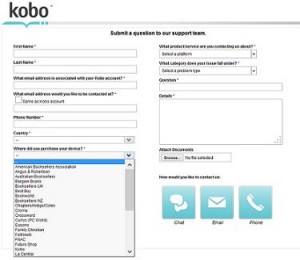 kobo-customer-service