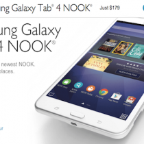 Barnes & Noble immette sul mercato il tablet Samsung Galaxy Tab 4 NOOK