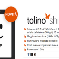 Tolino Shine 2 HD disponibile in Italia