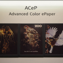 E-Ink presenta schermi a colori epaper: ACeP