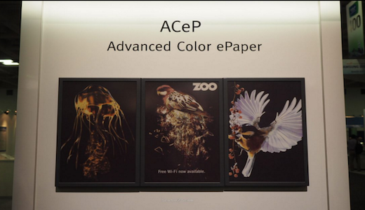 E-Ink presenta schermi a colori epaper: ACeP - eBookReader Italia