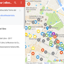 La mappa di librerie, biblioteche e case editrici a Torino #SalTO30