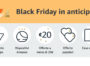 E’ già Amazon Black Friday dall’8 al 18 novembre